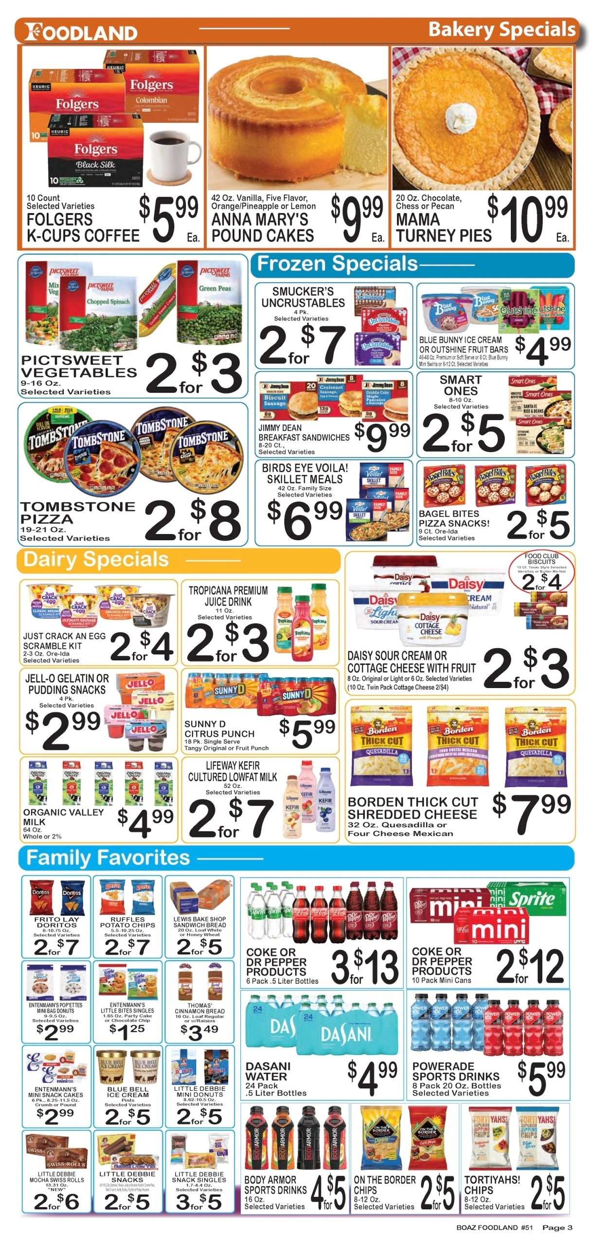 Foodland Grocery flyer page 3