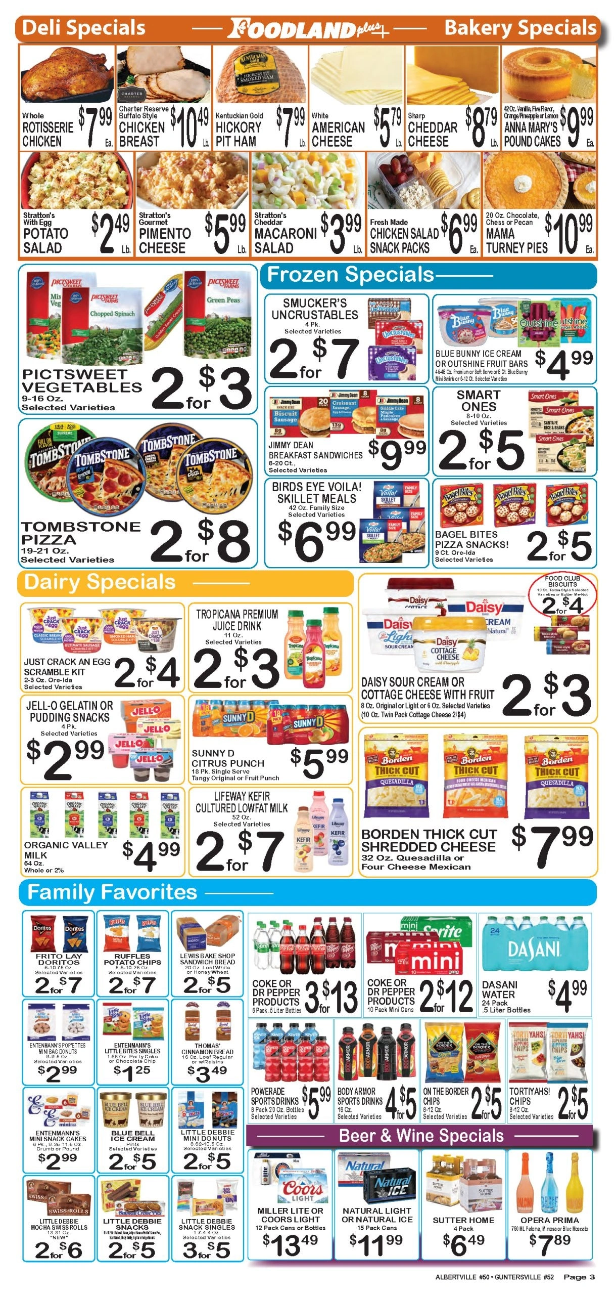 Foodland Grocery flyer page 3