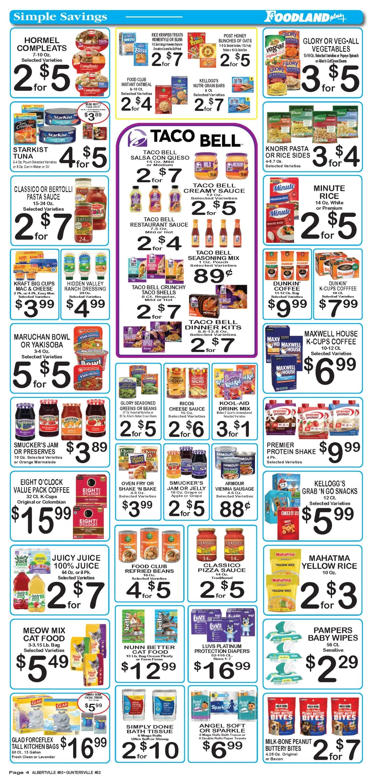 Foodland Grocery flyer page 4