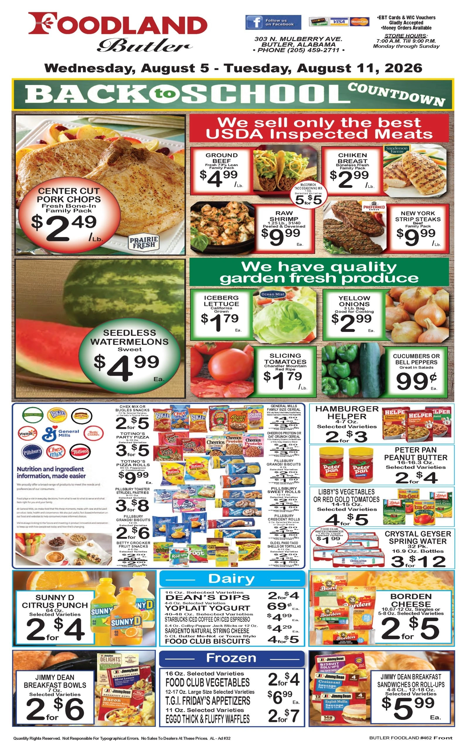 Foodland Grocery flyer page 1