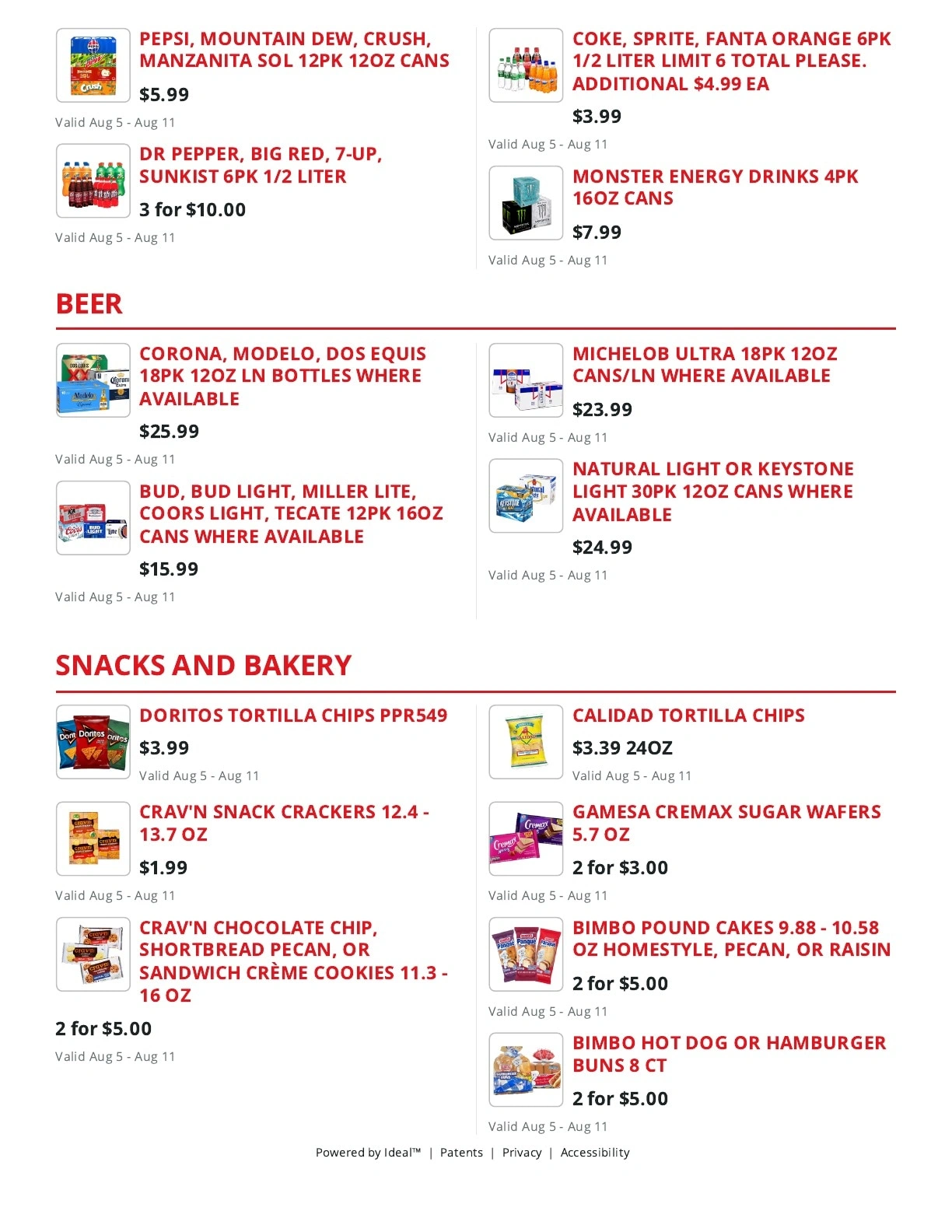Foodland Markets flyer page 5