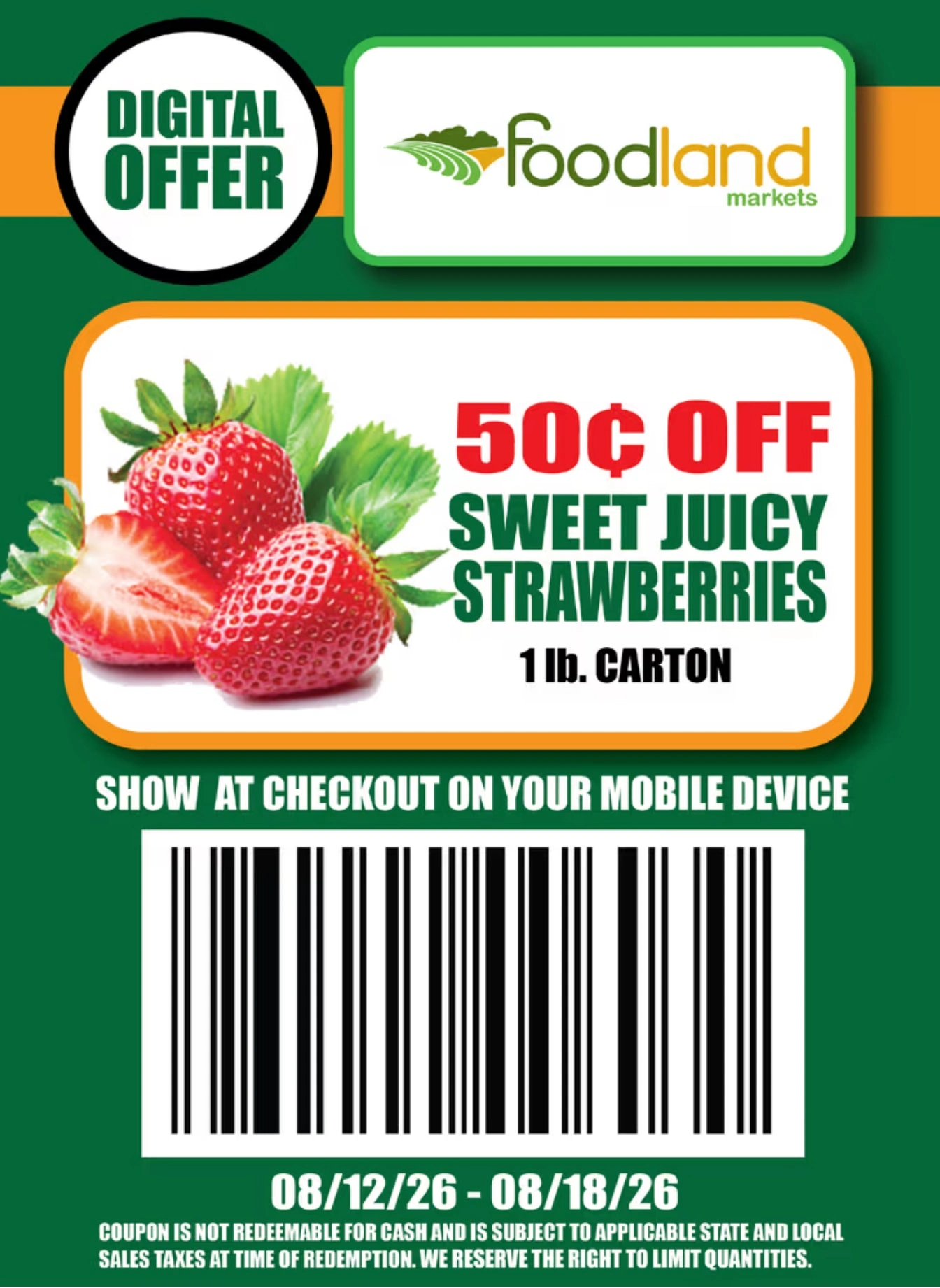 Foodland Markets flyer page 9