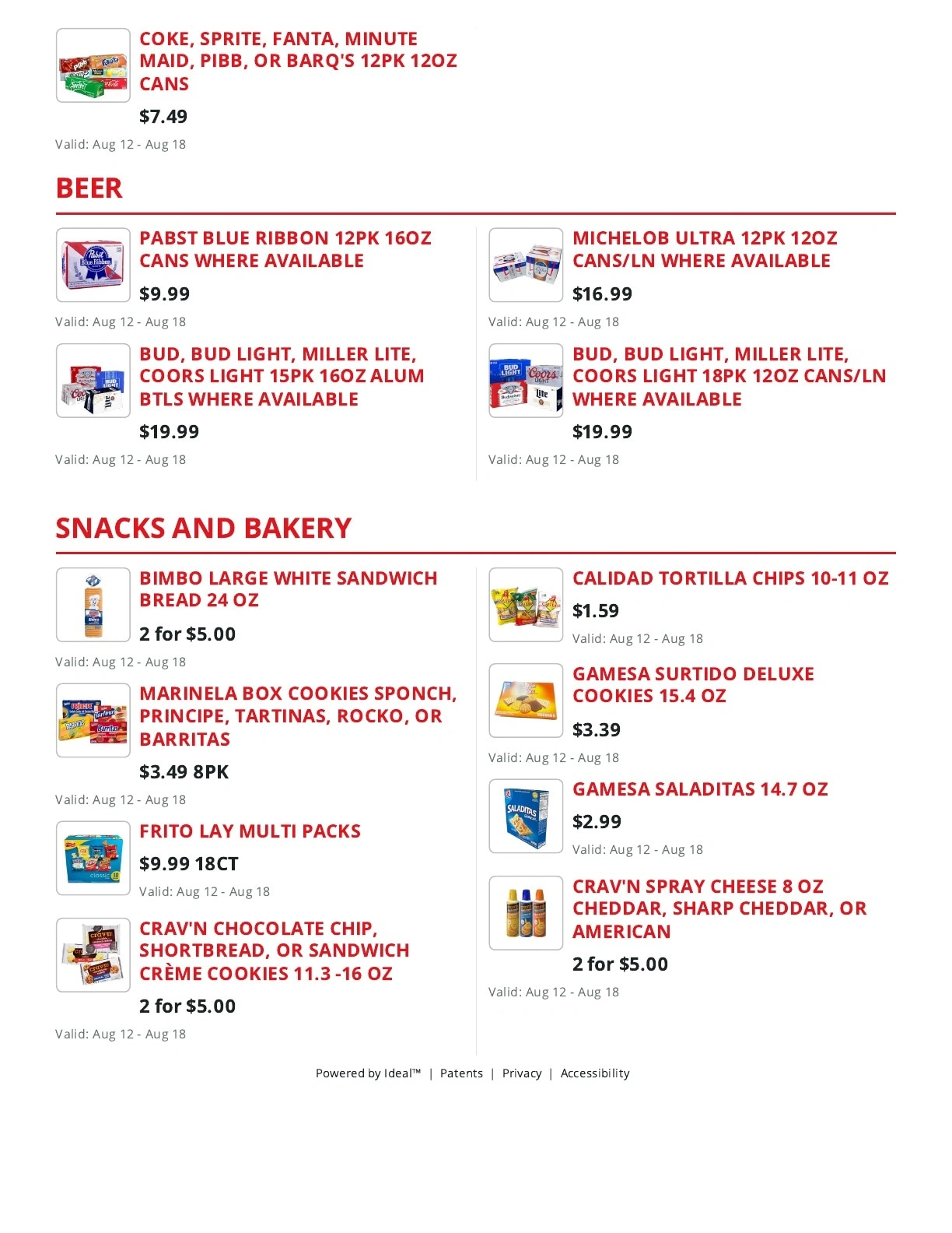 Foodland Markets flyer page 5