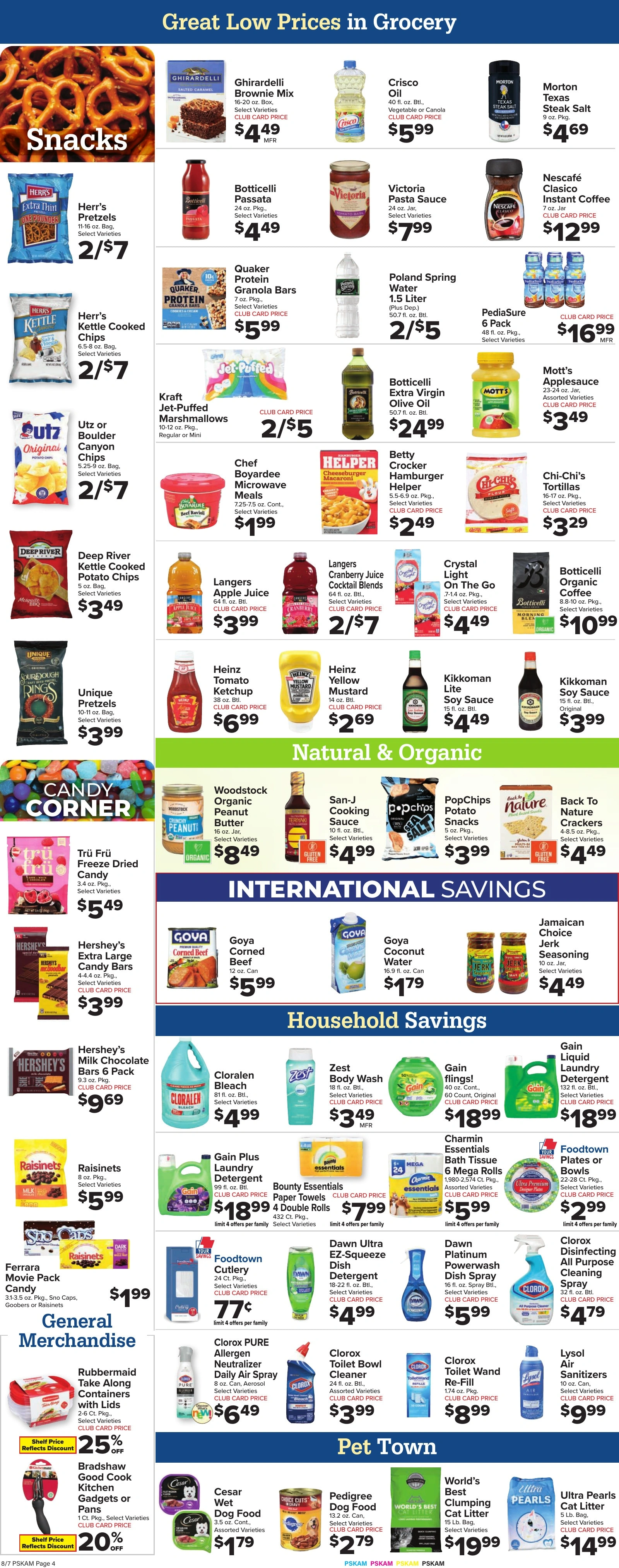 Foodtown flyer page 6