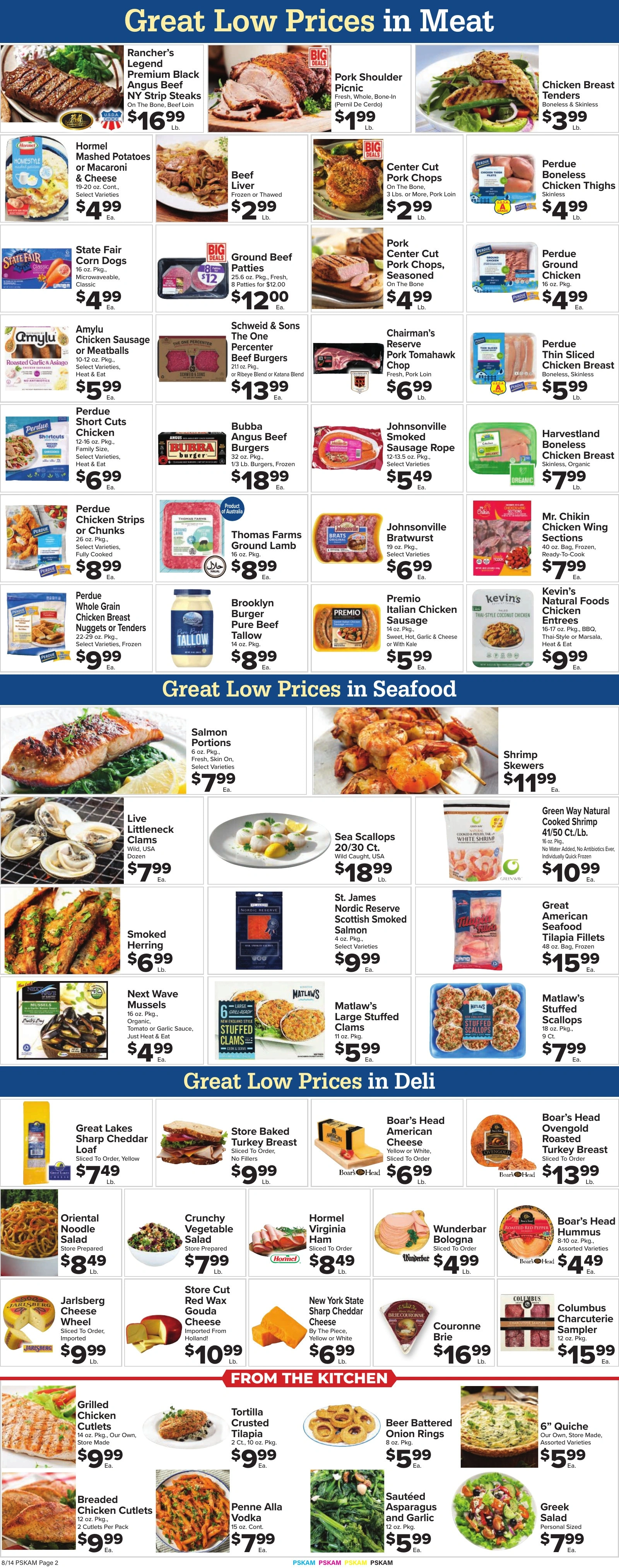 Foodtown flyer page 4