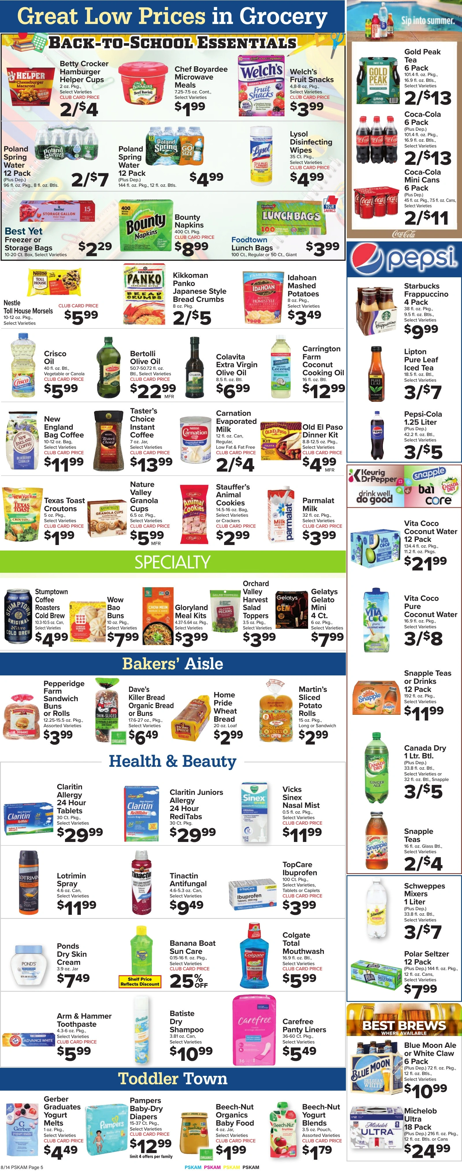 Foodtown flyer page 7