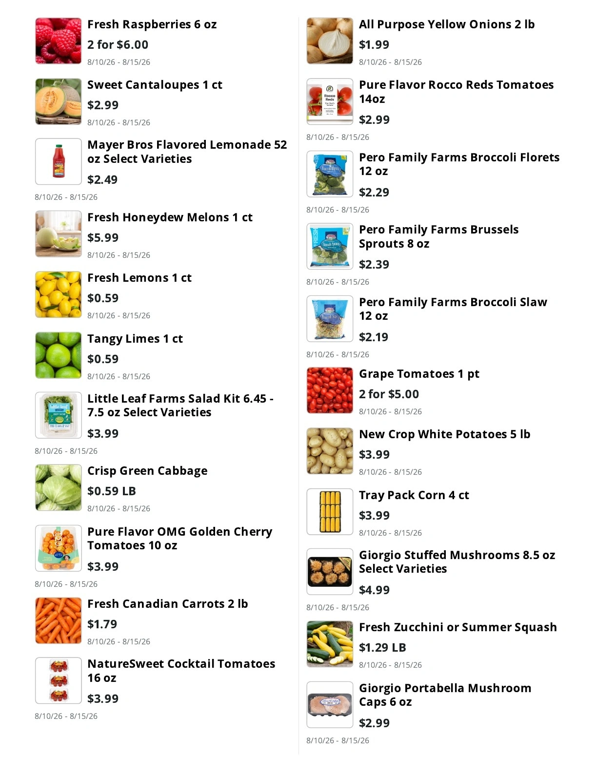 Fotter's Market & Hardware flyer page 4