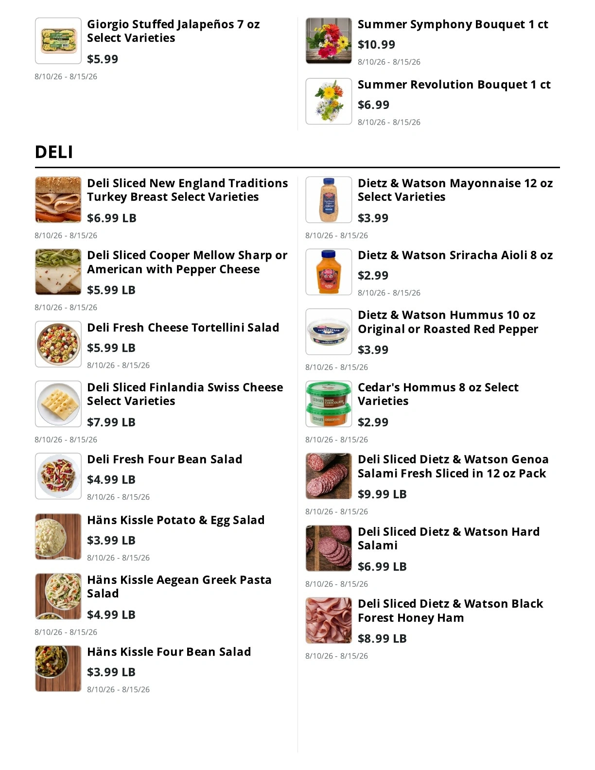 Fotter's Market & Hardware flyer page 5