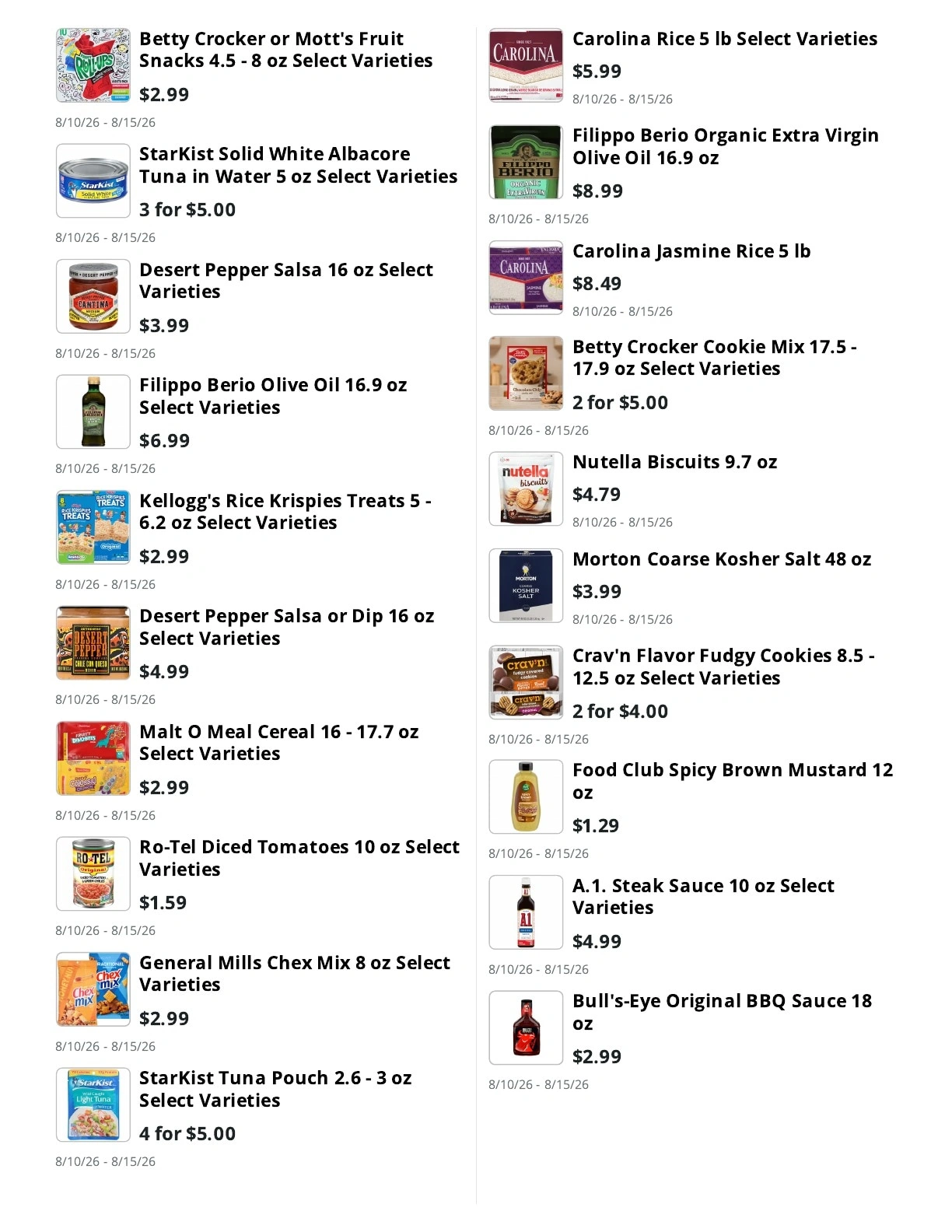 Fotter's Market & Hardware flyer page 7