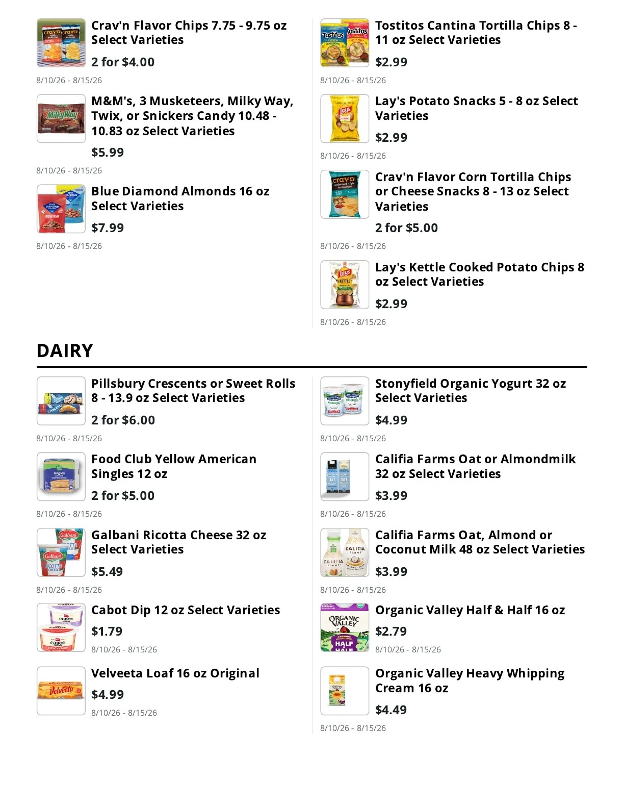 Fotter's Market & Hardware flyer page 8