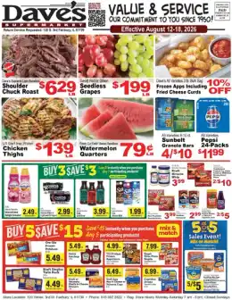 Dave's Supermarket Weekly Ad