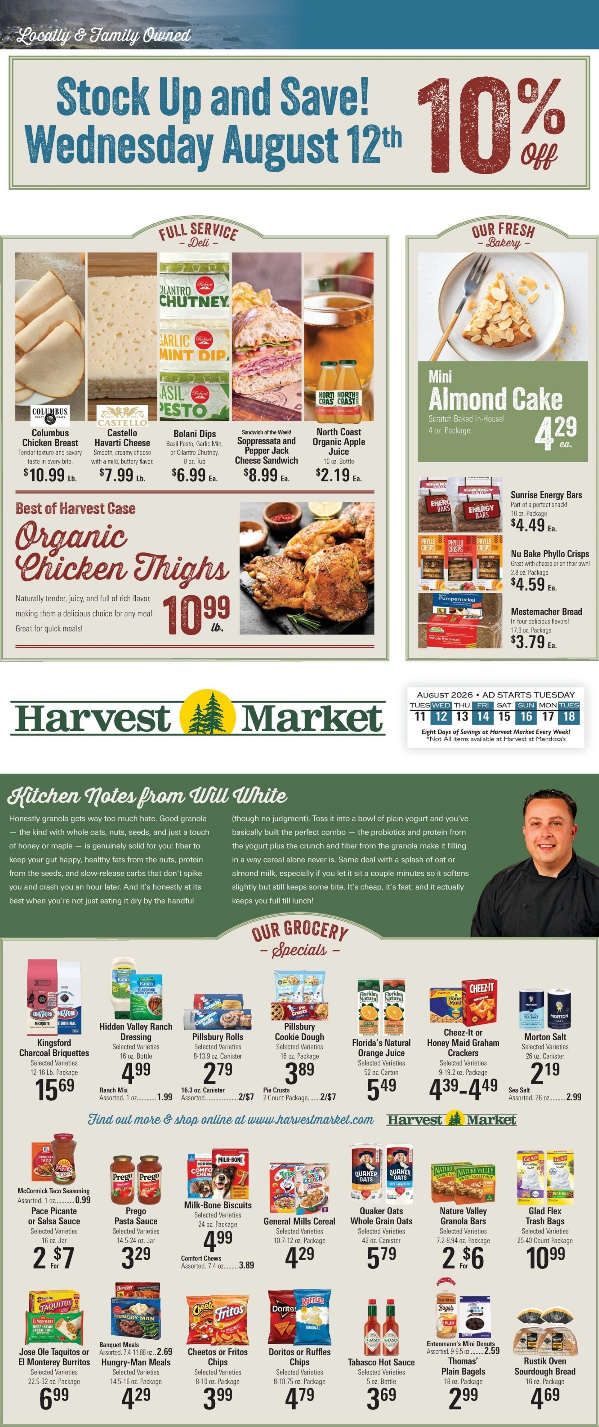 Harvest Market Fort Bragg flyer page 2