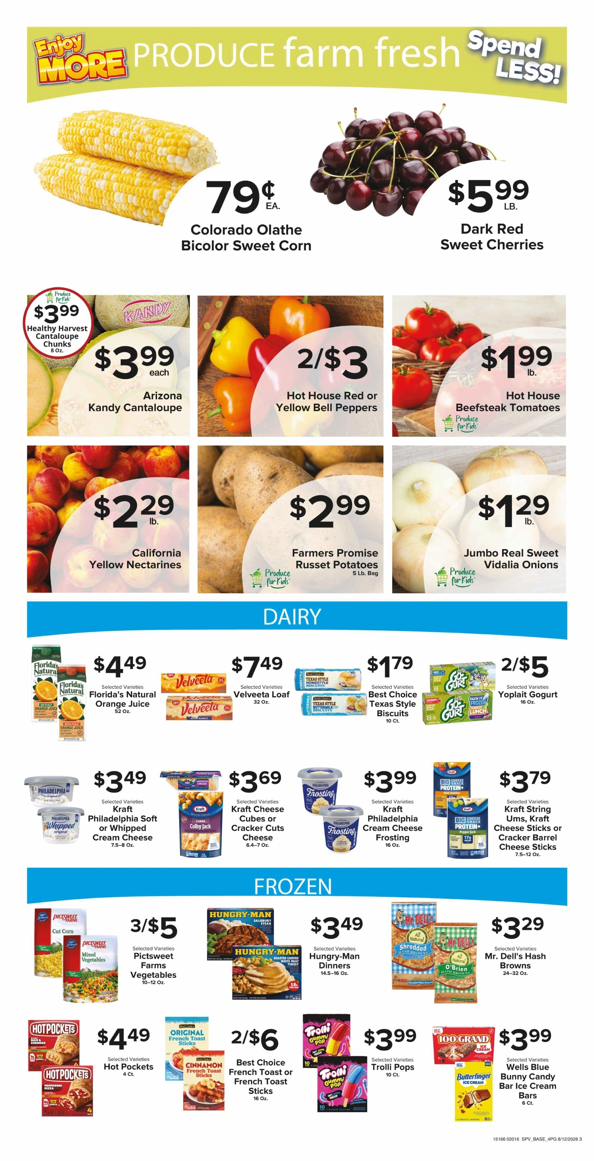 Sinclair Foods flyer page 3