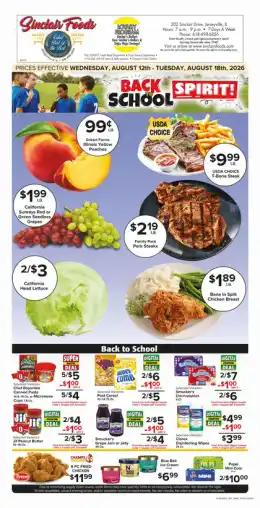 Sinclair Foods Weekly Ad