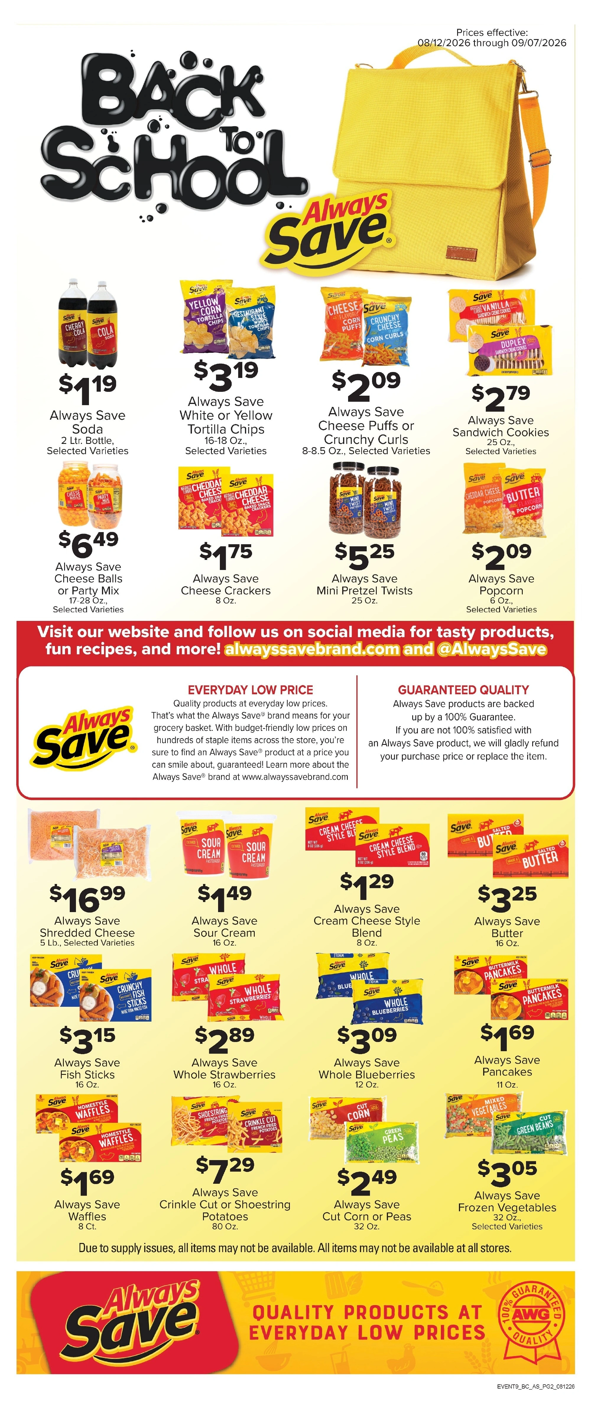 Steeleville Marketplace flyer page 2