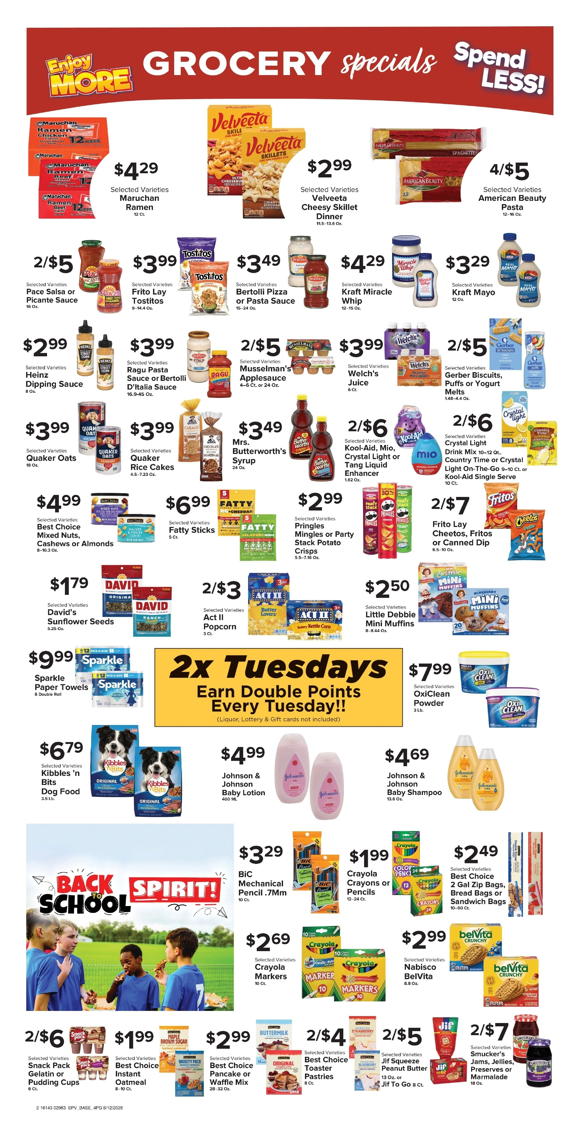 Your Country Mart flyer page 2
