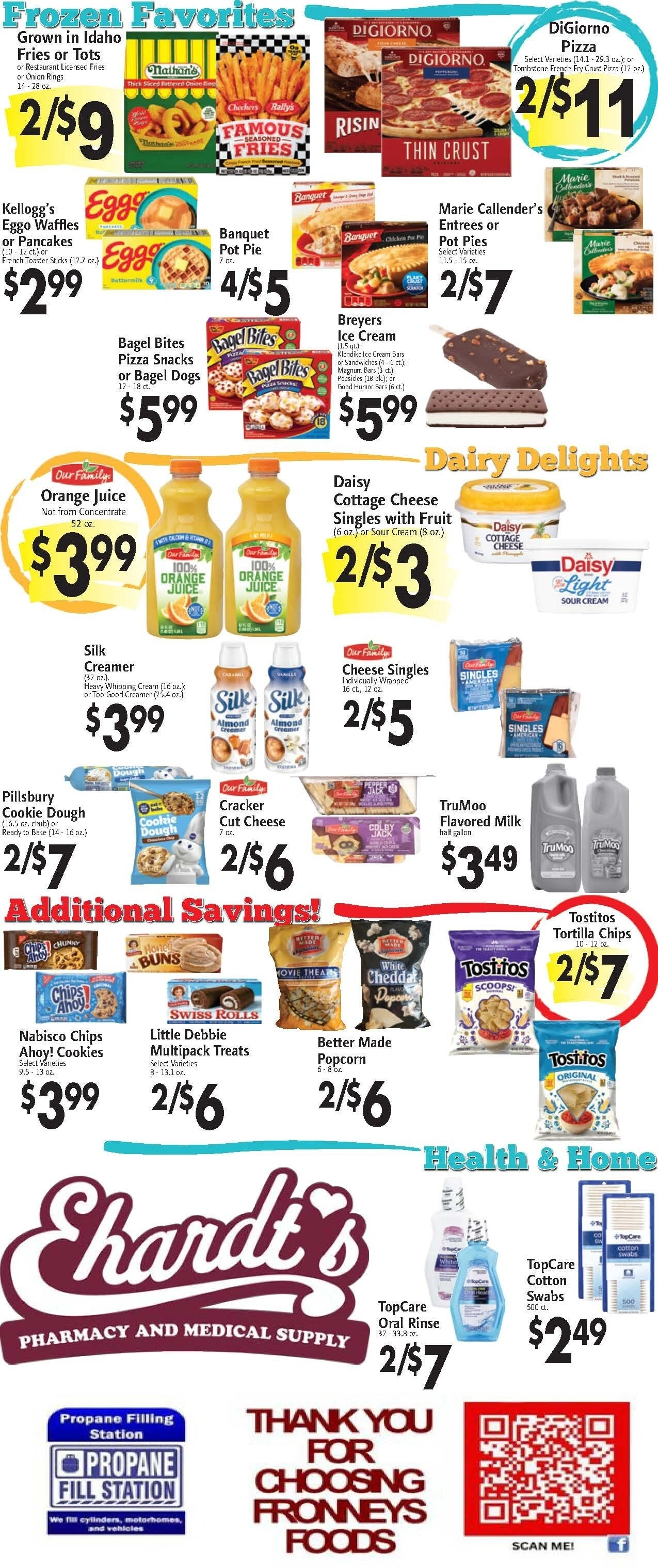 Fronney's Foods flyer page 3
