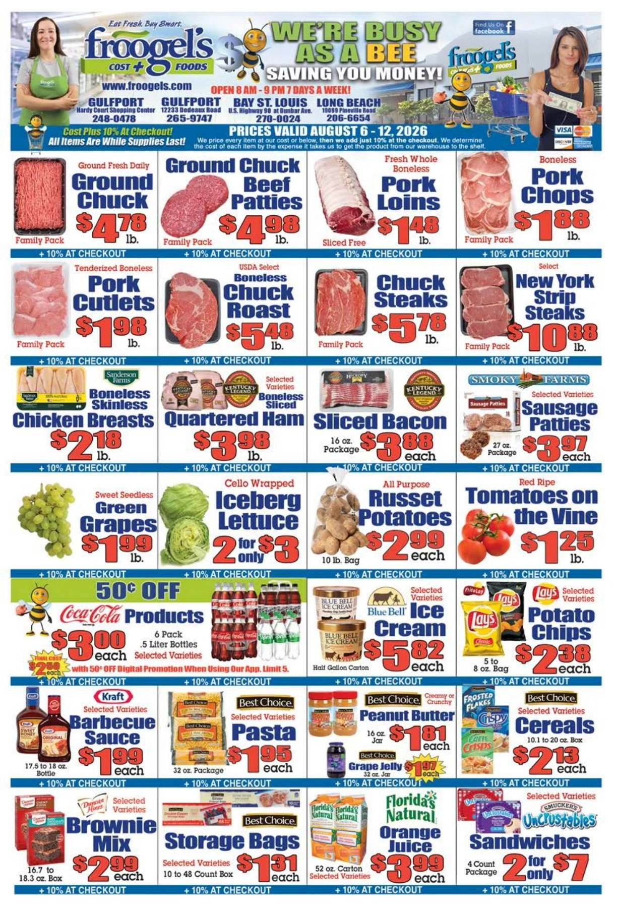 Froogel's flyer page 1