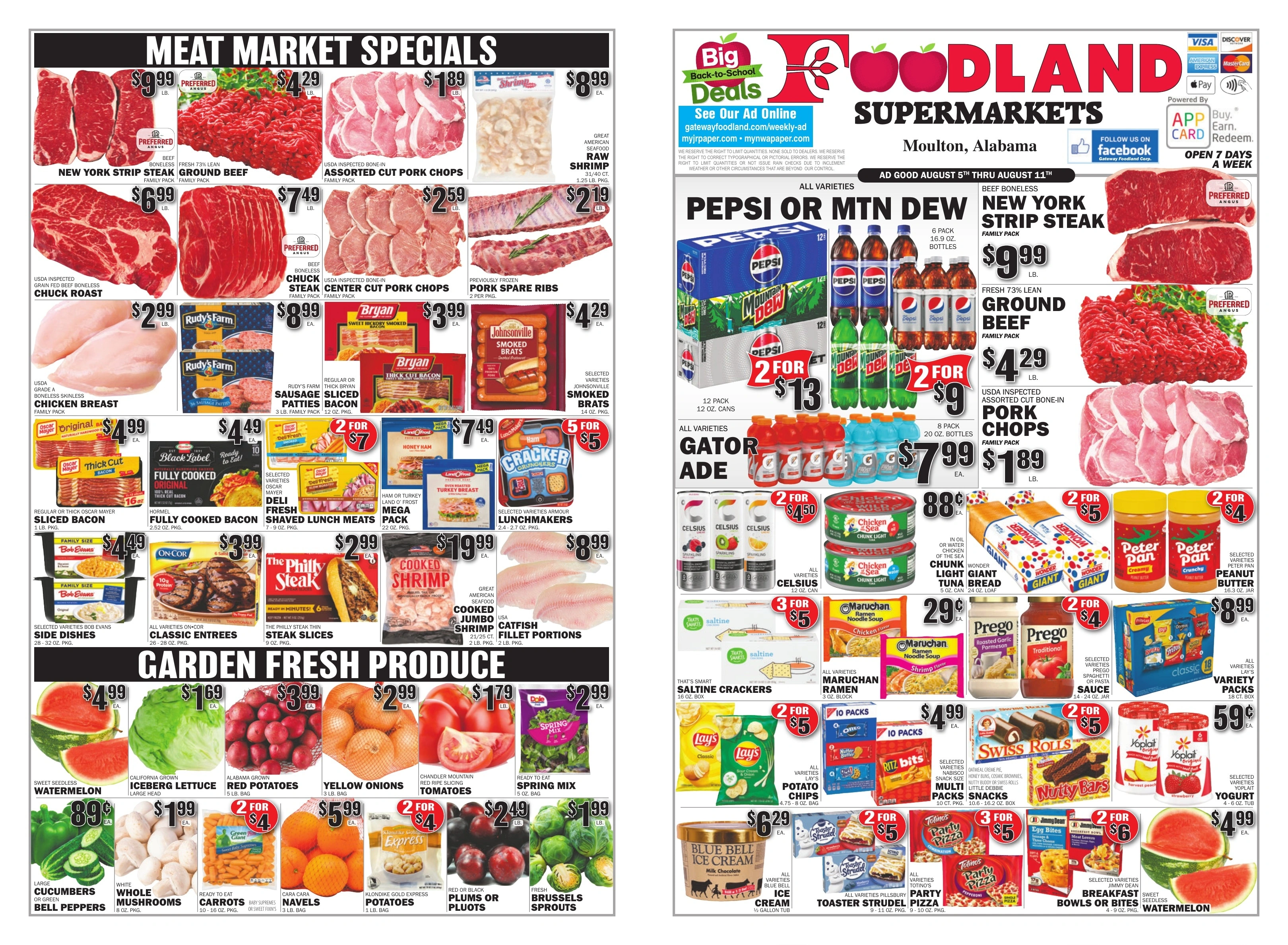 Gateway Foodland flyer page 1