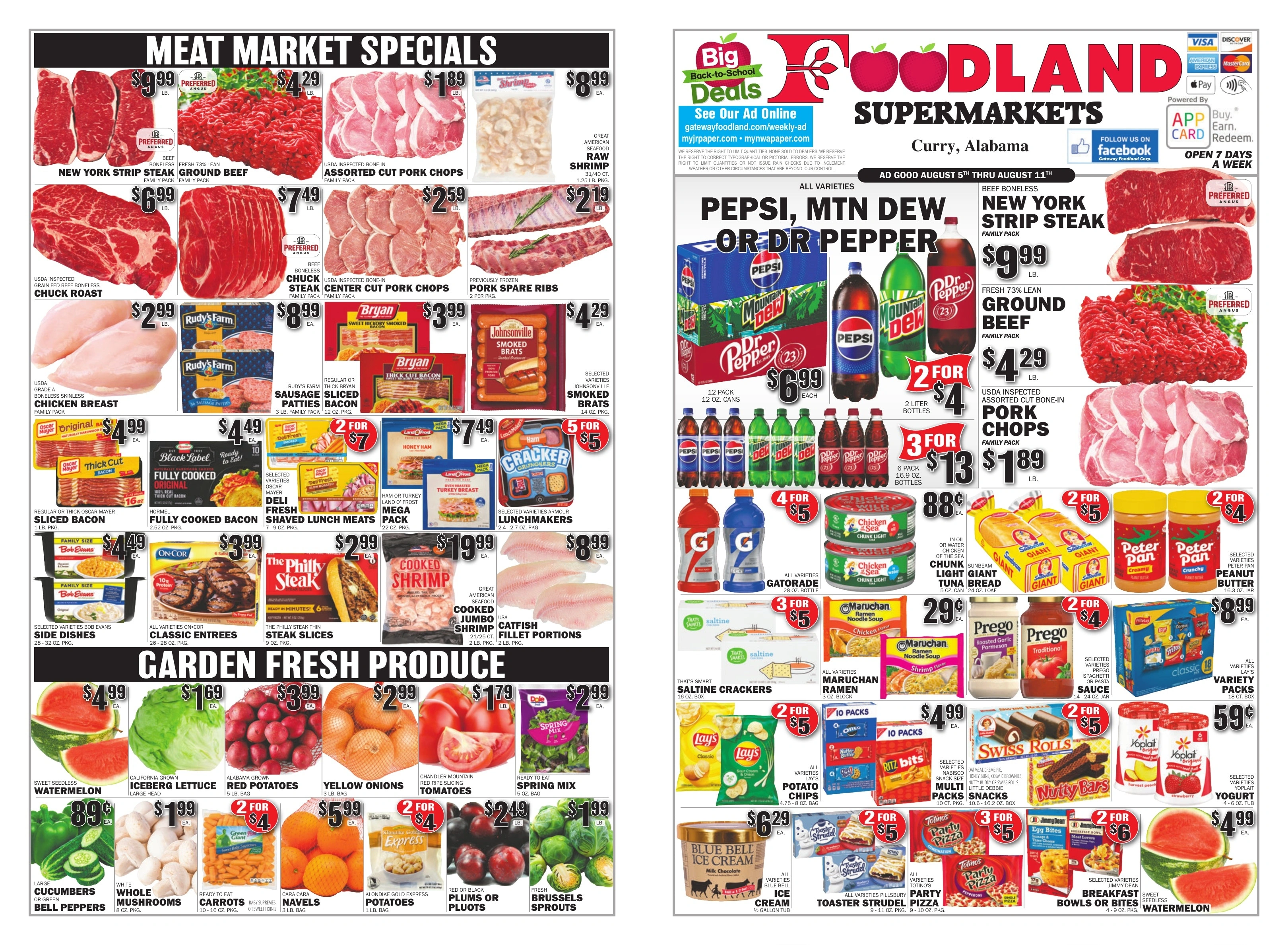 Gateway Foodland flyer page 1