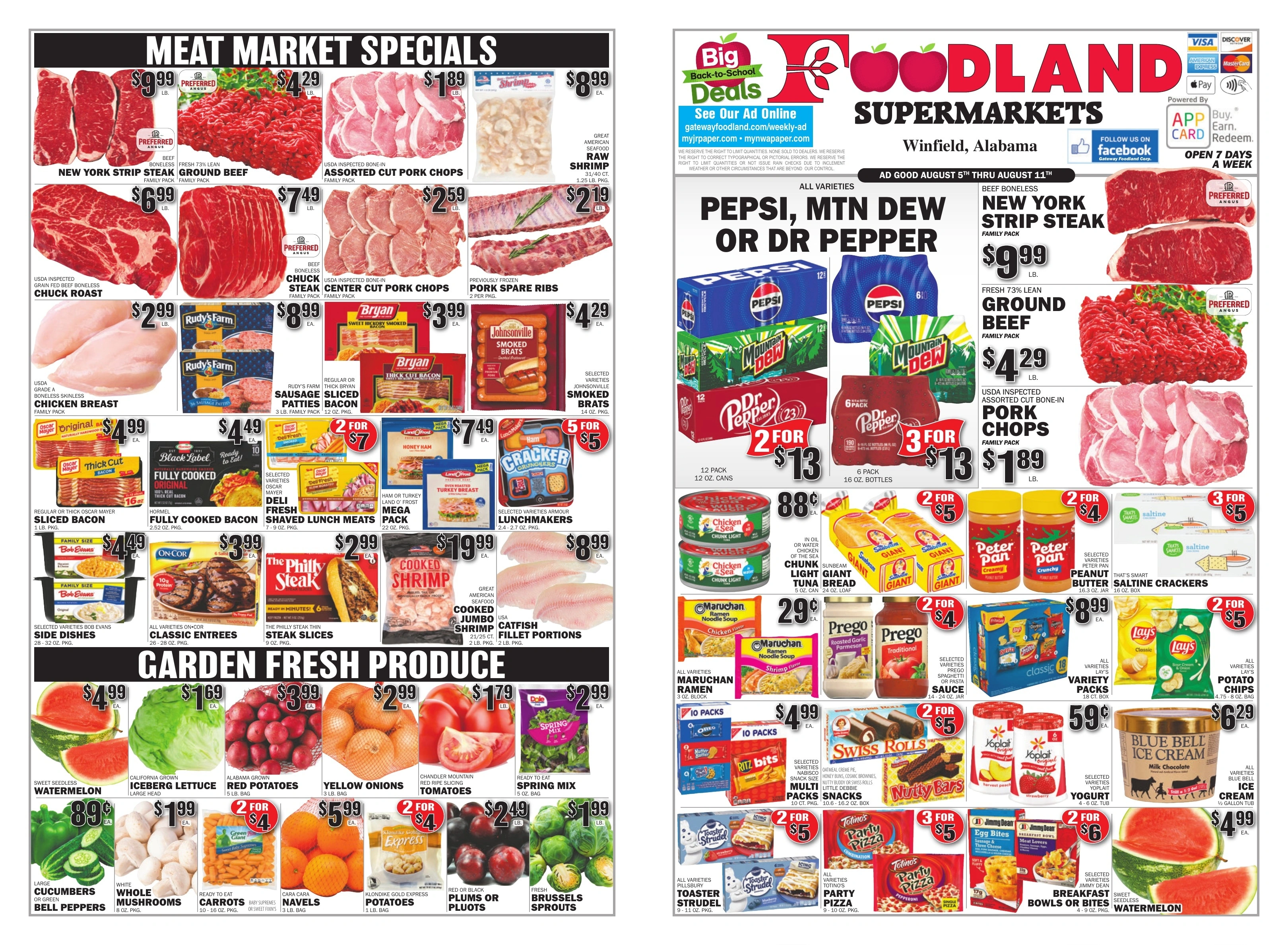 Gateway Foodland flyer page 1