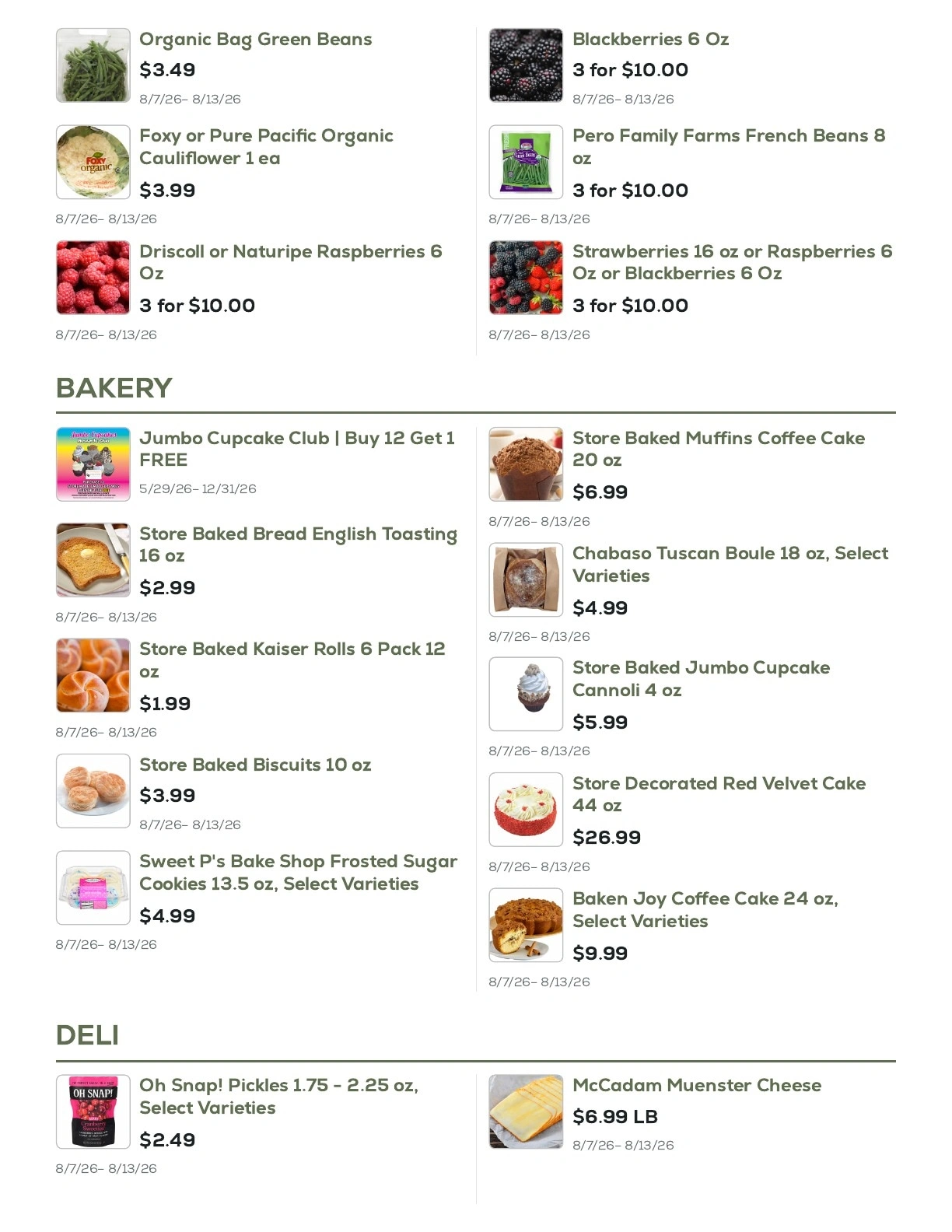 Geissler's Supermarket flyer page 6