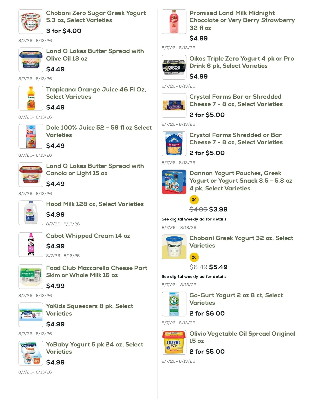 Geissler's Supermarket flyer page 9