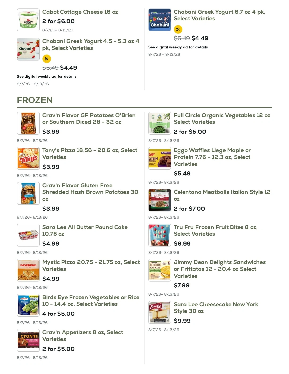 Geissler's Supermarket flyer page 10