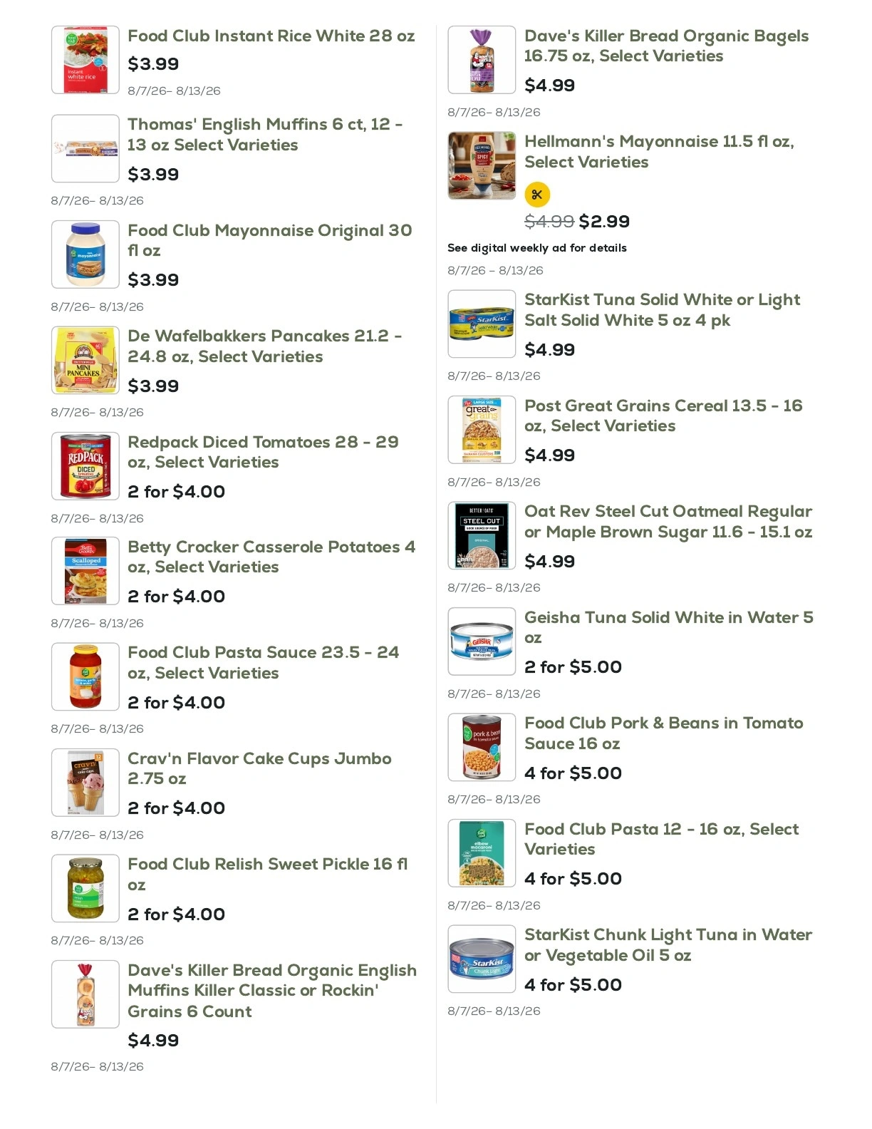 Geissler's Supermarket flyer page 13