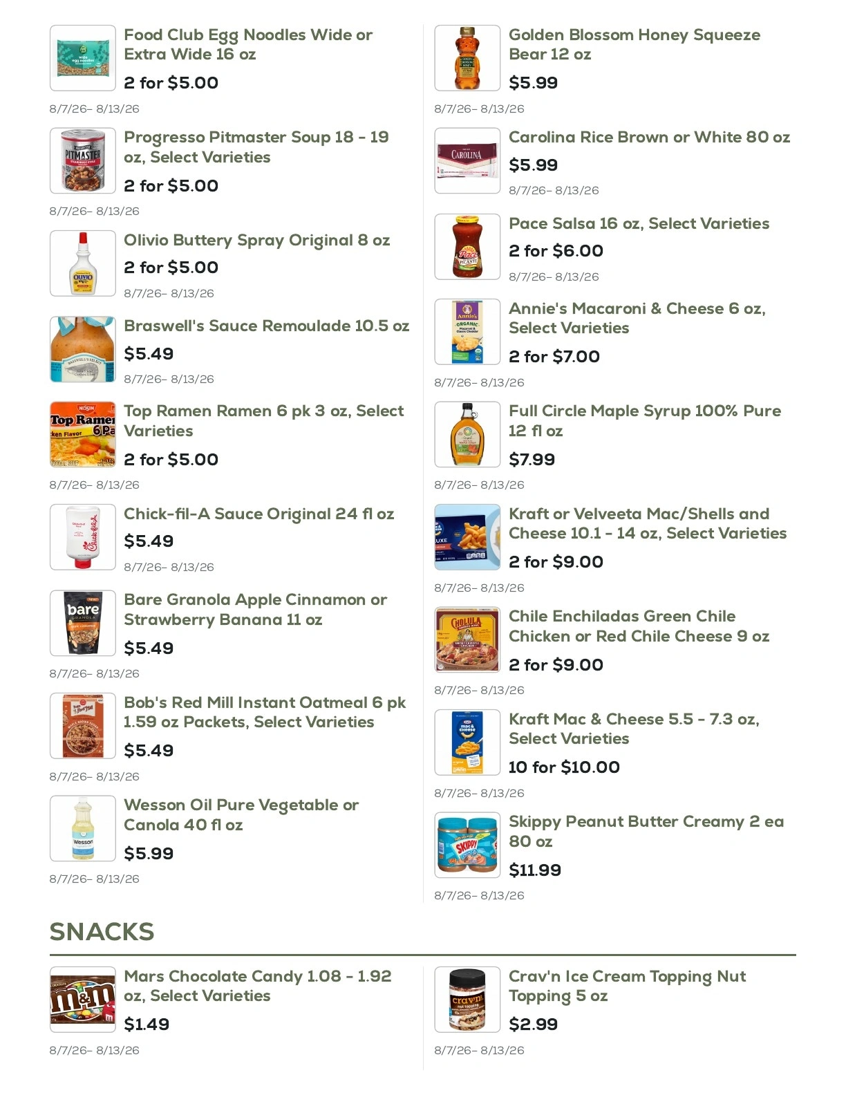 Geissler's Supermarket flyer page 14