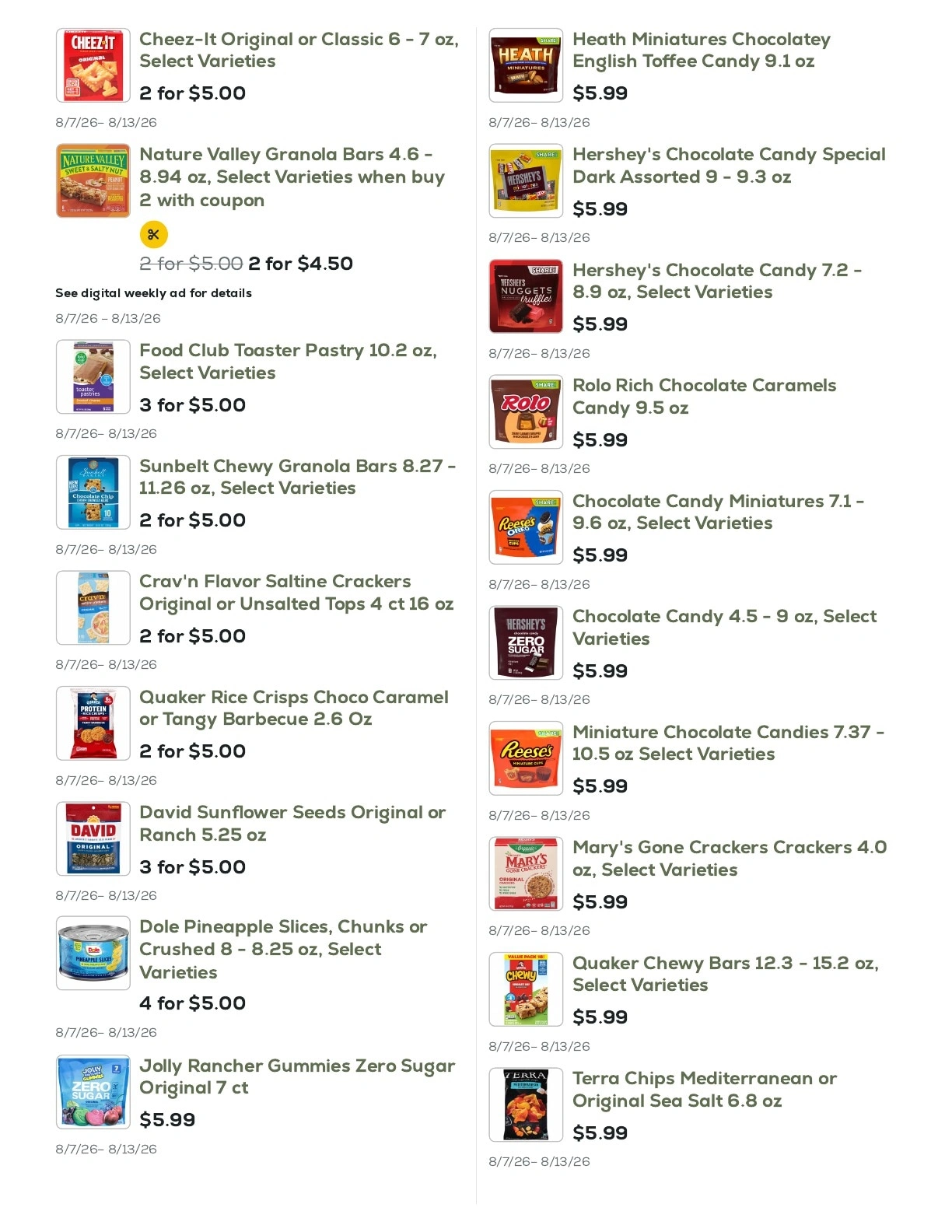 Geissler's Supermarket flyer page 16