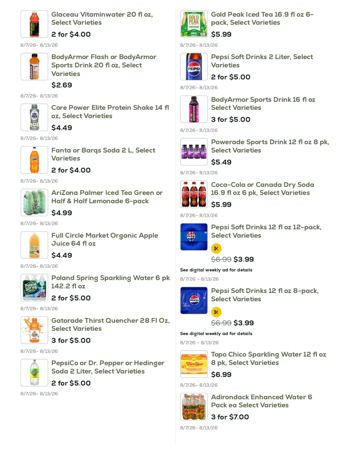 Geissler's Supermarket flyer page 18