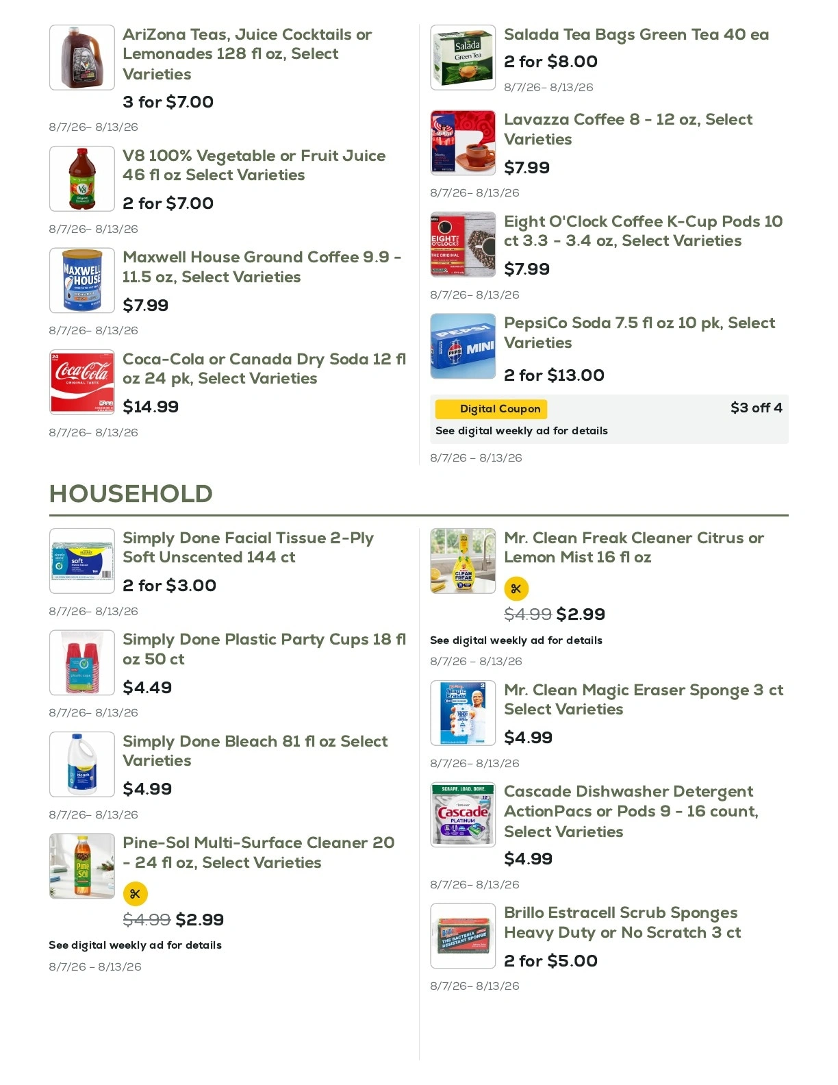 Geissler's Supermarket flyer page 19
