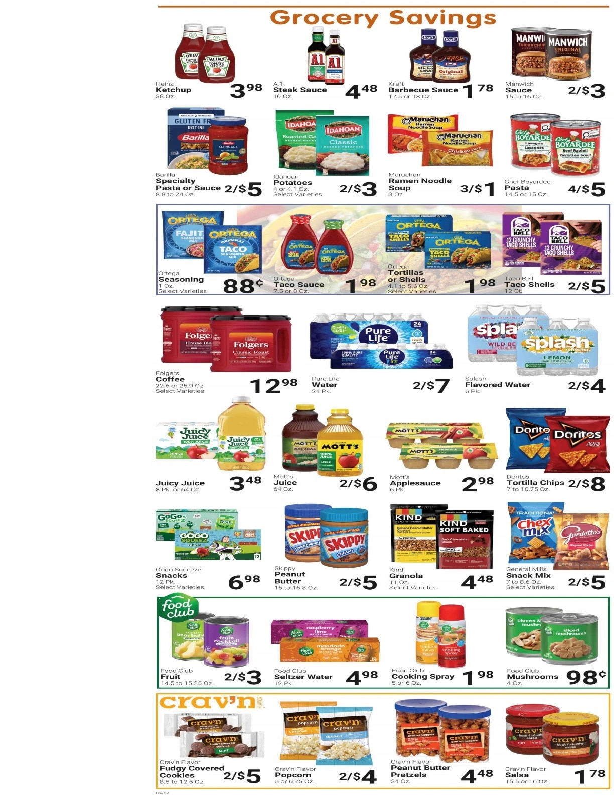 Gempeler's Supermarket flyer page 2
