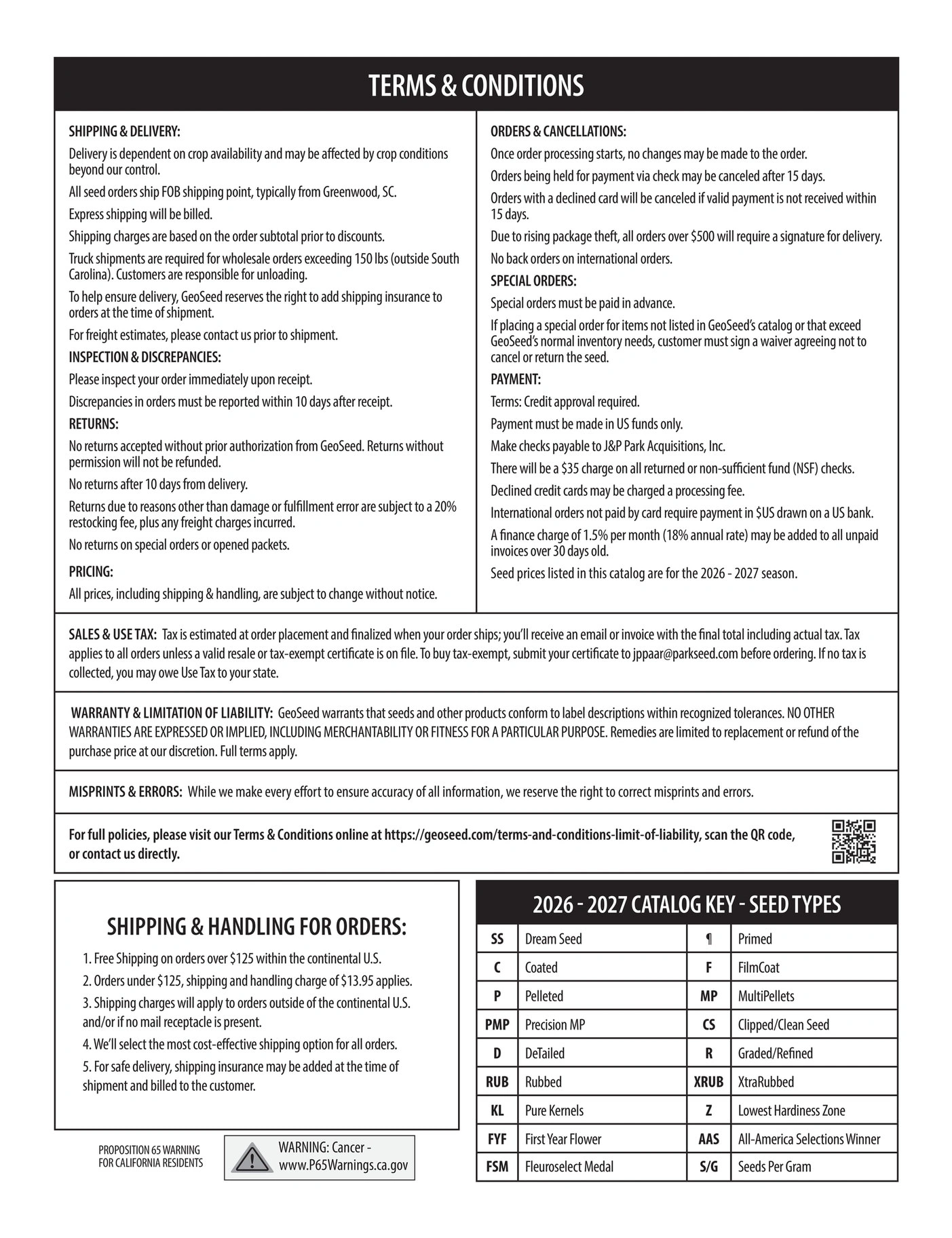 GeoSeed flyer page 3