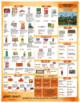 Glatt Mart Weekly Ad