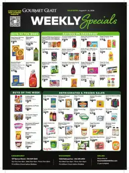 Gourmet Glatt Weekly Ad