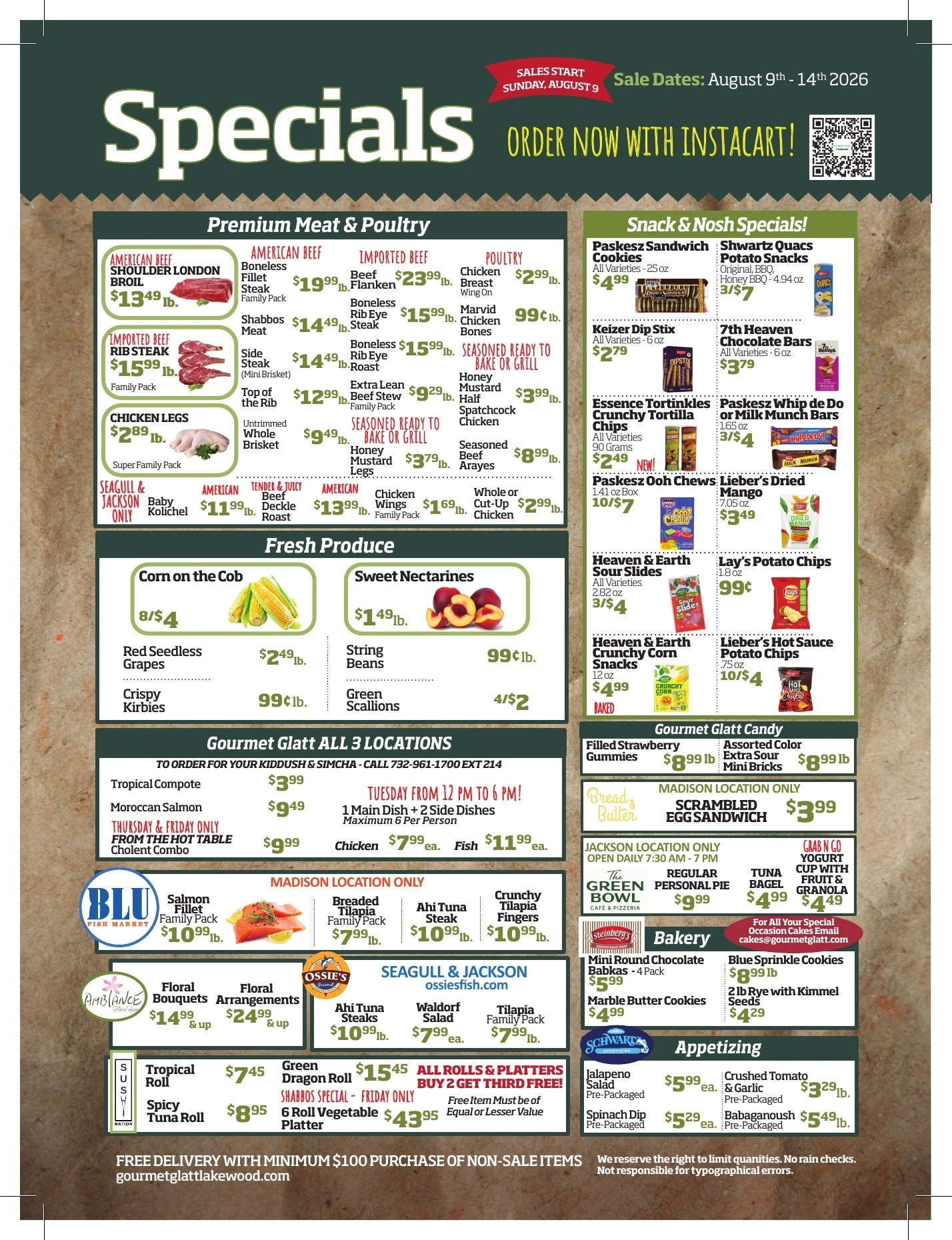Gourmet Glatt flyer page 2