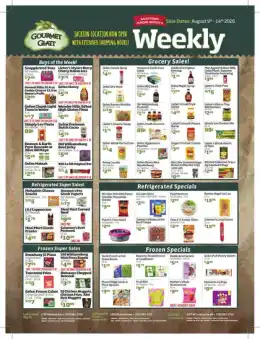 Gourmet Glatt Weekly Ad