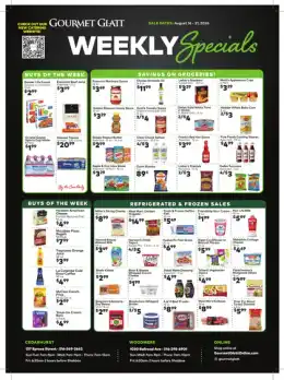Gourmet Glatt Weekly Ad
