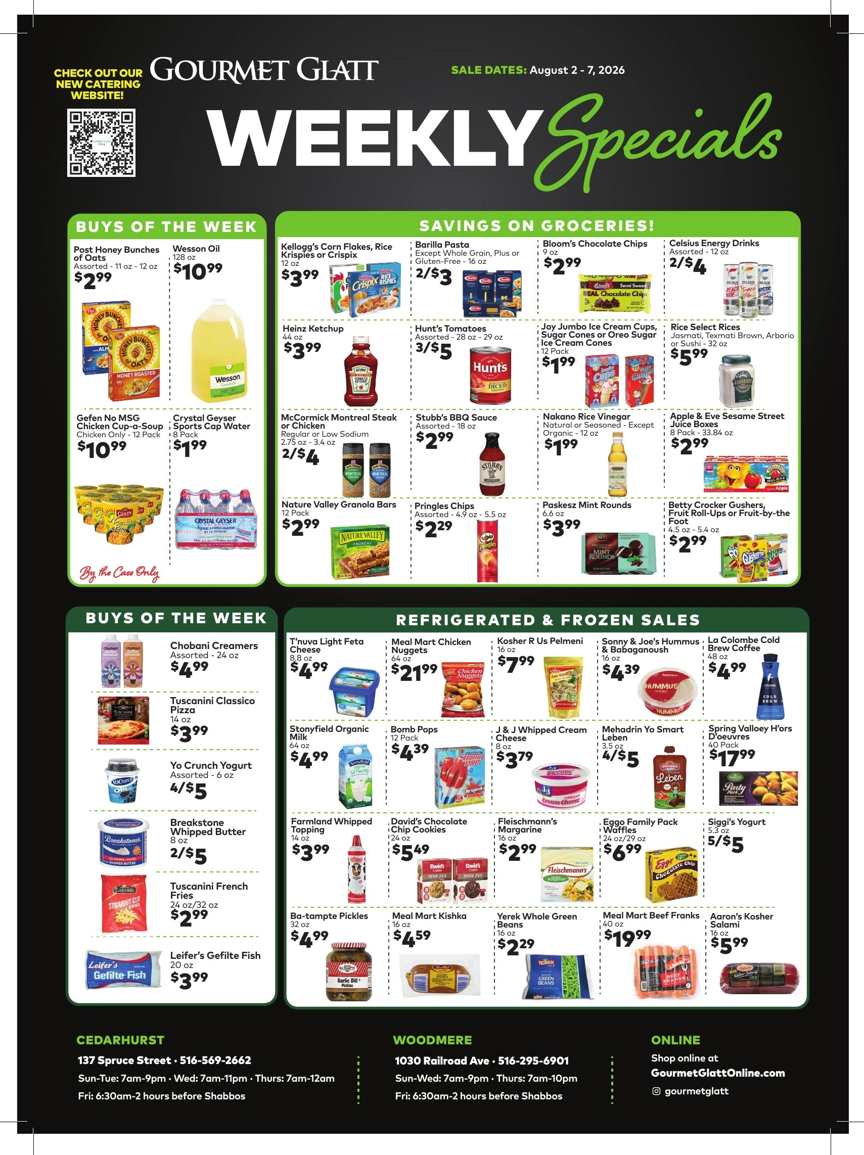 Gourmet Glatt flyer page 1