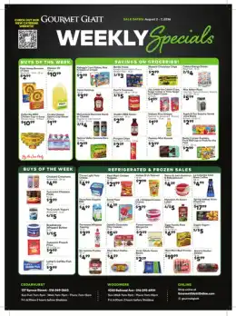 Gourmet Glatt Weekly Ad