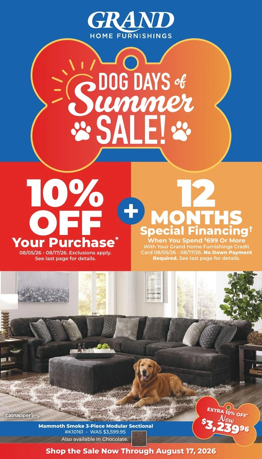 Grand Home Furnishings flyer page 1