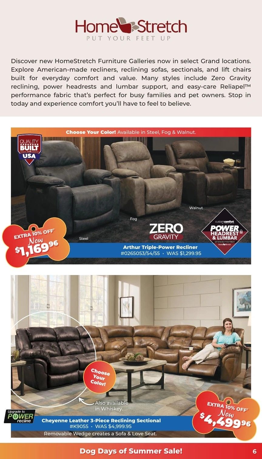 Grand Home Furnishings flyer page 6