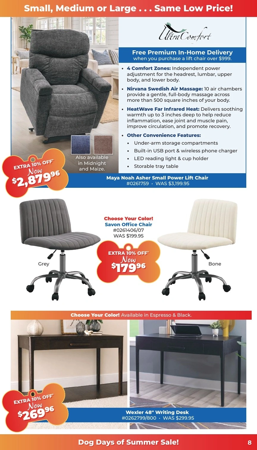 Grand Home Furnishings flyer page 8