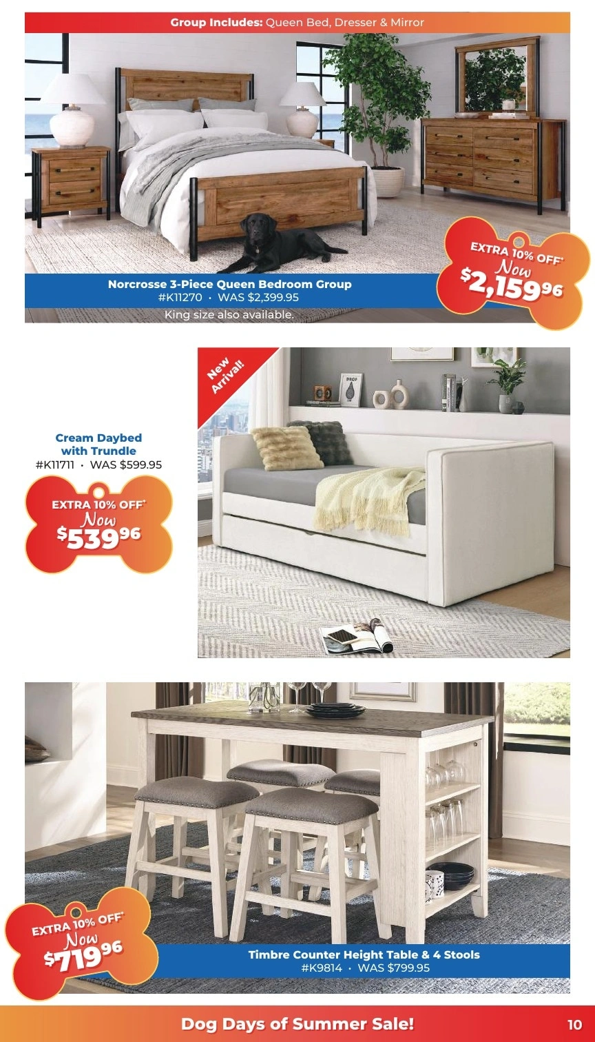 Grand Home Furnishings flyer page 10