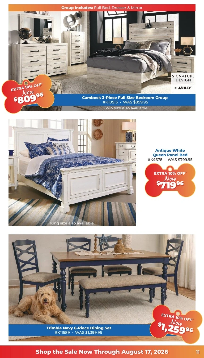 Grand Home Furnishings flyer page 11