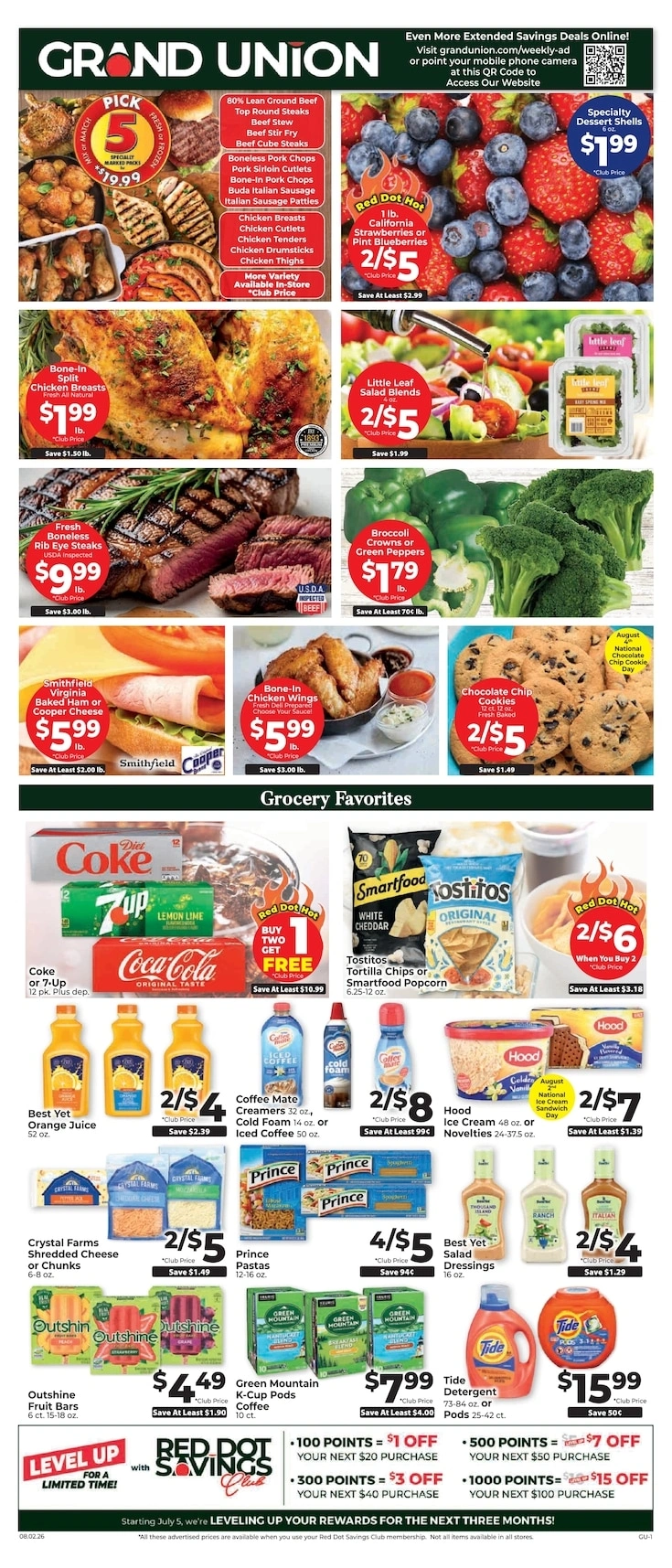 Grand Union flyer page 1