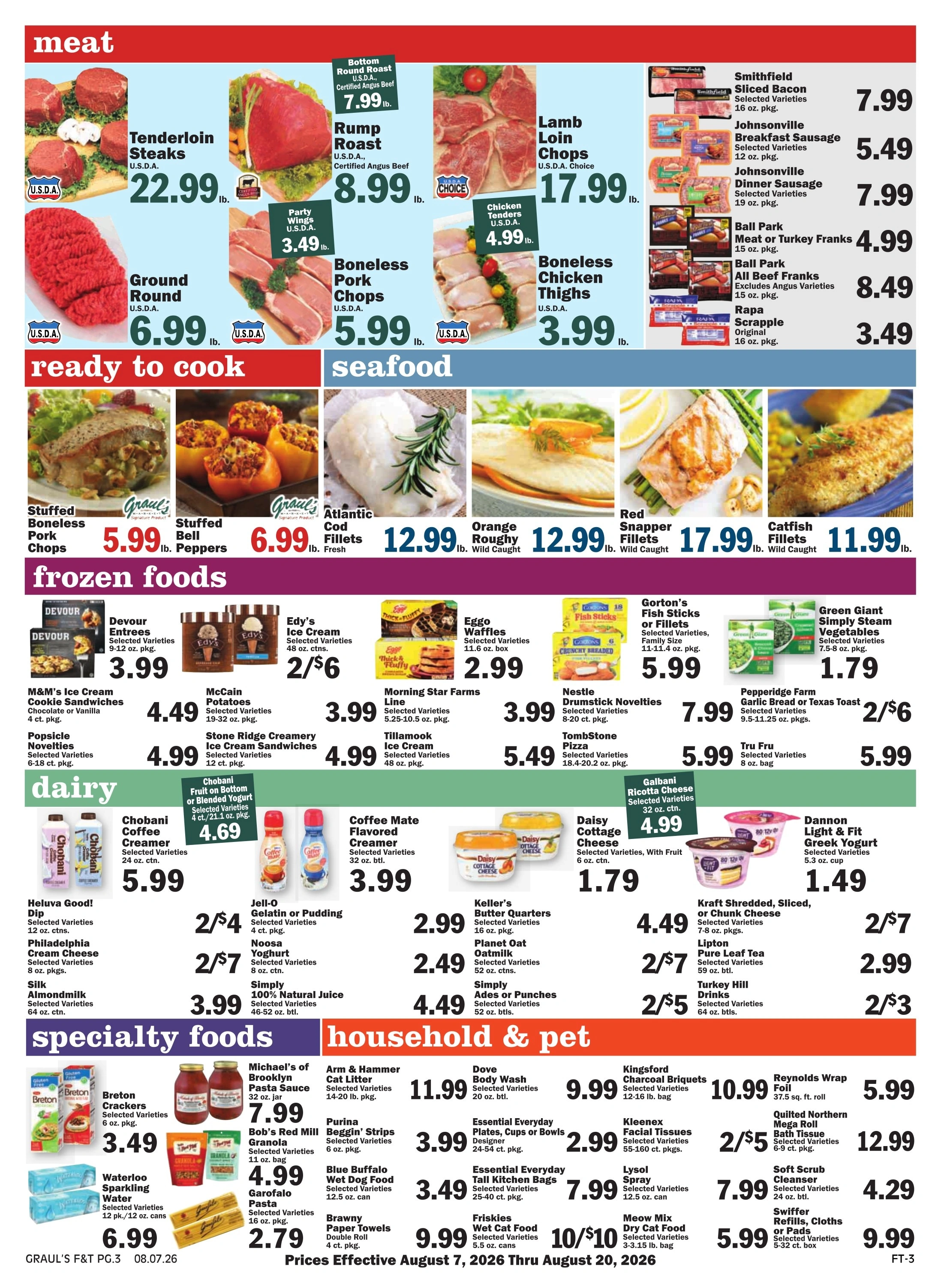Graul's Market flyer page 3