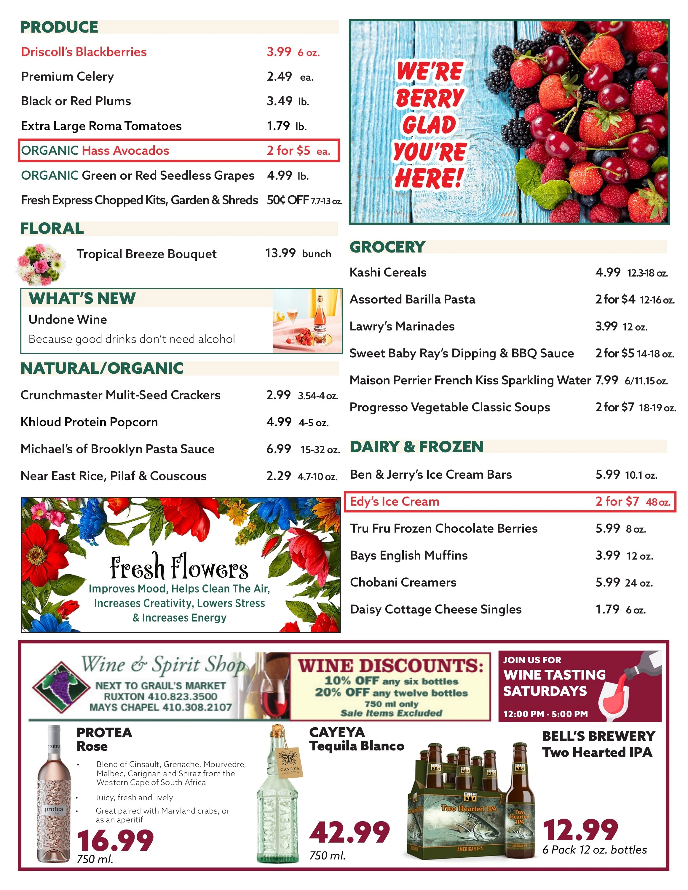 Graul's Market flyer page 2